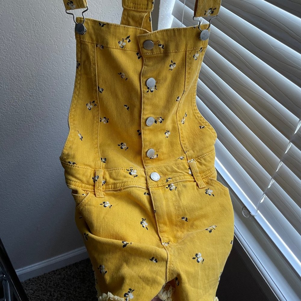 Flower Overalls Size M festival fashion